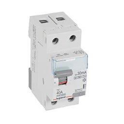 LEGRAND FI-Schalter Typ F/G 10kA 40A/2pol/30mA – 411596