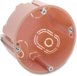 DIETZEL Hohlwand-Geräte-Abzweigdose, Ø 65 mm, 45 mm, chlorfrei, orange – 021196