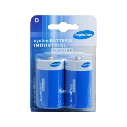 HAGLEITNER Hagleitner System-Batterien D-Typ 2 Stück pro Packung – 411120130000