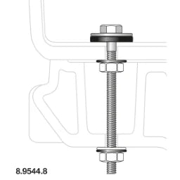 LAUFEN Laufen Befestigungssett Spülkasten – H8954480000001