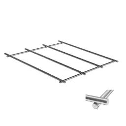 HEBERHARD Heberhard Auflagerost für Becken 313100 Edelstahl 18/10, Ø8 mm – 313101