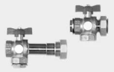 VOGEL&NOOT FLOORTEC Kugelhahn Set für AFC Kunststoffverteiler, Eck u. Durchg.-Form – BVAMONT101S10A0