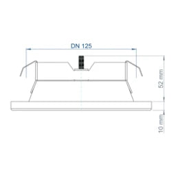 POLOPLAST PO Designventil POLO-KWL DN 125 – 03054