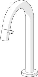 HANSA Hansa Nova Style Standventil Ausladung 131mm chrom – 5091 8101