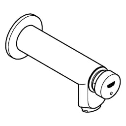 GROHE Grohe Euroeco CS Selbstschluss Wandventil Einlochmontage chrom – 36 266 000