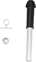 BOSCH ROBERT Grundbausatz C33x, d:60/100 schwarz – 7-738-112-504