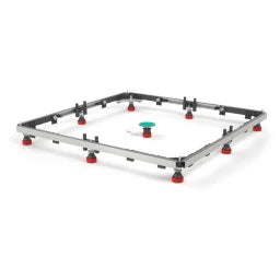 REHAU MEPA Montagerahmen Rechteck, superflach Duschwannen Acryl 100/100 – 18961501183