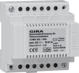 GIRA Spannungsversorgung DC 24 V 300 mA REG T ürko – 129600