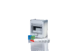 F-TRONIC Feuchtraumverteiler Aufputz IP55 1-reihig, 6 TE, 180x160x90mm – 7240051