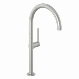 KLUDI KLUDI-REEF Spültisch-Einhandmischer seitl. Bedienung Stainless Br. Nickel – 50803N575