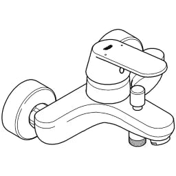 GROHE Grohe Eurosmart Cosmopolitan Wannen-Mischer, chrom – 32 831 000