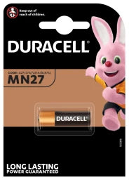 DURACELL Spezial Alkaline Batterie 12V MN27, 1er Blister – 023352