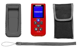 BENNING Laser-Entfernungsmessgerät 60 m Fläche Entfernung Volumen Messwertspeicher – 050501