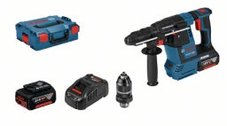 BOSCH POWER TOOLS Akku-Bohrhammer mit SDS plus GBH 18V-26F ,L-BOXX 136, 2 x Li-Ion-Akku 5,0 Ah – 0 611 910 007