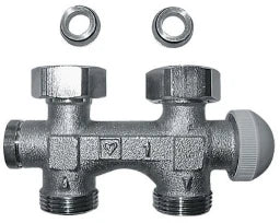 HERZ Herz-3000-Bypasskoerper f.Einrohranl. Fig.3791(92) G3/4"m.Thermostatv. – 1379192