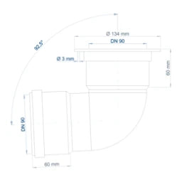 POLOPLAST PO Schalungsbogen POLO-KWL DN 90 – 03483