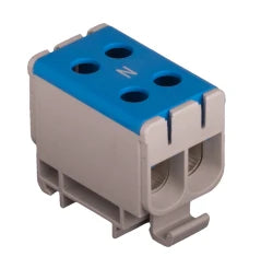 POLLMANN Universalklemme AL/CU 2-fach blau 4 Klemmstellen 6 - 50mm² – 2090202