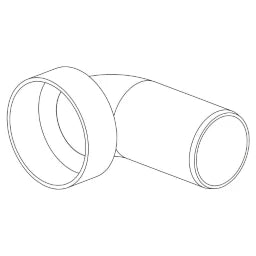 REHAU RAUPIANO PLUS Siphonwinkel DN 50/50 – 11214441001