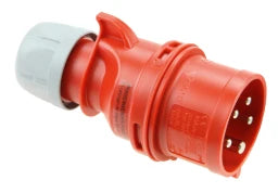 PC ELECTRIC CEE Phasenwender Stecker 32A 5p 6h IP44 – 7025-6