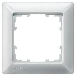 SIEMENS Rahmen 1fach DELTA line, aluminiummetallic – 5TG25513
