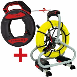 RUNPOTEC Profi-Set Aktion Glasfaserstab 4,5mm 60m Gewinde RTG 6mm inkl.Haspel Runpo5 30m – 11120