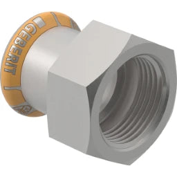 GEBERIT GE Mapress Therm Uebergang d18mm x Rp1/2, NPW – 41803