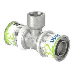 UPONOR Uponor S-Press PLUS T-Stück m. Innengew. 32-Rp1/2"FT-32 – 1070600