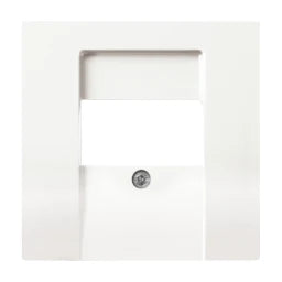 BUSCH-JAEGER Zentralscheibe TAE, UAE, USB div. Flächenprogramme, studioweiß – 2CKA001710A3162