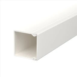 OBO Wand- und Deckenkanal mit Bodenlochung 4 0x40x2000 Polyvinylchlorid reinweiß RAL – 6191126