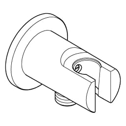 GROHE Grohe Wandanschlussbogen Tempesta 28628_1 mit Brausehalter chrom – 28 628 001