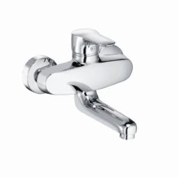 KLUDI Kludi Objekta Spültisch-Wandmischer 115mm Ausladung, chrom – 328810575