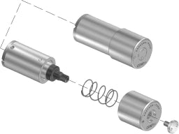 CONTI Conti Ölhydraulik mit Isolierstück und Druckknopf (vormontiert) – 0940485