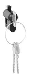 LEGRAND Halbzylinder 40mm, gleiche Schließung, g eliefert mit 3 Schlüssel – 069795