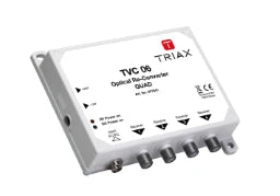 TRIAX TVC 06 Quad Opto-Rückumsetzer (Netzteil TP 323 PSU 307657 separat bestellen sof – 307641