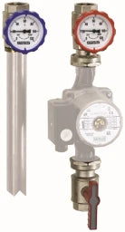 SIMPLEX Simplex Armaturengruppe M Nr.10192 1" m.Ueberw.Mutter – F10192