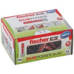 FISCHER DÜBEL Duopower 6 x 30 - VPE=100ST Duopower – 535453