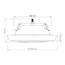 POLOPLAST PO Abluftventil POLO-KWL DN 125 – 02919