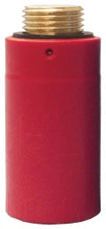 HUTTERER & LECHNER HL42R.MS Baustopfen m. MS-Gewinde 1/2" rot – HL42R.MS