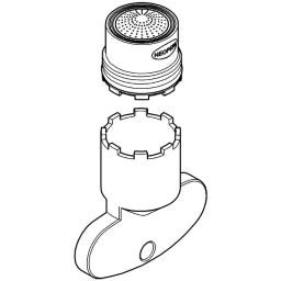 GROHE Grohe Mousseur für Essence WT-Batterie chrom – 13 937 000