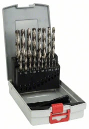 BOSCH POWER TOOLS PRO Metal HSS-G Spiralbohrer Set, 19-tlg . – 2 608 587 013