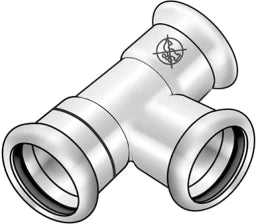 KE KELIT NPI440 Edelst.Pr.T-Stück 22/15/22 für Trinkwasser nicht zulässig – 53330DBD