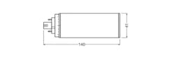 LEDVANCE DULUX LED T/E HF & AC MAINS VALUE 10W 84 0 GX24Q-3 – 4058075822313