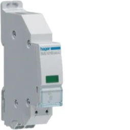 HAGER LED Leuchtmelder, grün, 230VAC QC Schien – SVS121B