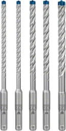 BOSCH POWER TOOLS EXPERT SDS plus-7X Hammerbohrer-Set, 6/6 /8/8/10 mm, 5-tlg – 2 608 900 198