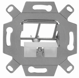 RUTENBECK 2-fach Up-Montageadapter, für Universalm für Up-Montage, für TAE-Abdeckungen – 13900005