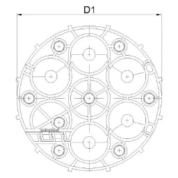 POLOPLAST POLO-RDS evolution Mehrfachdichtelement 01023 5x DA 8-35mm – 01023