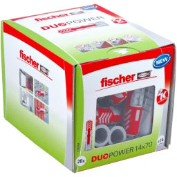 FISCHER DÜBEL Duopower 14 x 70 - VPE=20ST Duopower – 538254