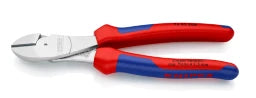 KNIPEX KNIPEX Kraftseitenschneider, verchromt 200 x 52 x 21 mm – 74 05 200