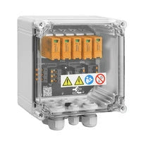 WEIDMÜLLER PV-Anschlußbox 2 MPPT, 2IN/1OUT pro MPPT, ÜSS Typ I/II, Verschraubung – 2866320000