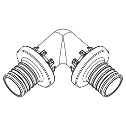 REHAU REHAU Winkel RAUTITAN PX 25 - 25, 90 Grad – 11600231001